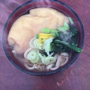 ふっくら♡きつねうどんのお揚げ